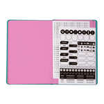 Libreta Mooving Notes 19X24 Sketch Tapa Dura Cocida